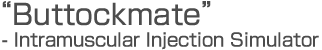 "Buttockmate" - Intramuscular Injection Simulator